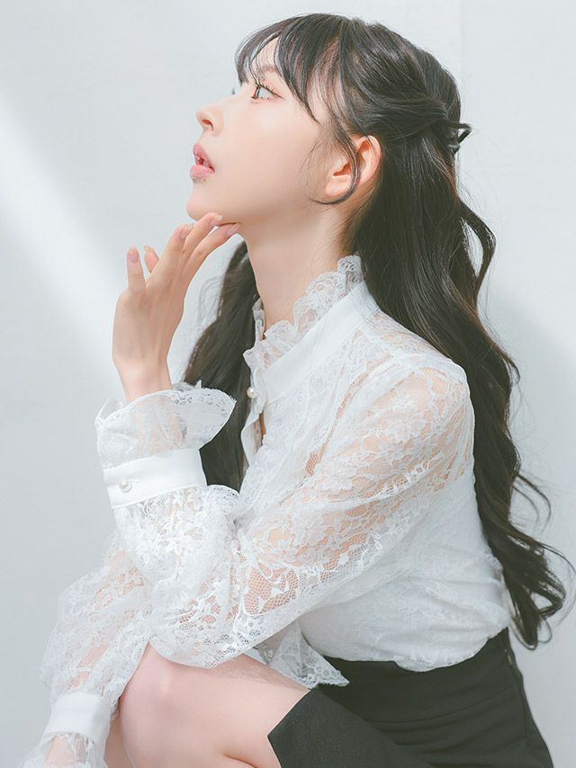 上品さとガーリーさを兼ね備えた、愛されドレス♡