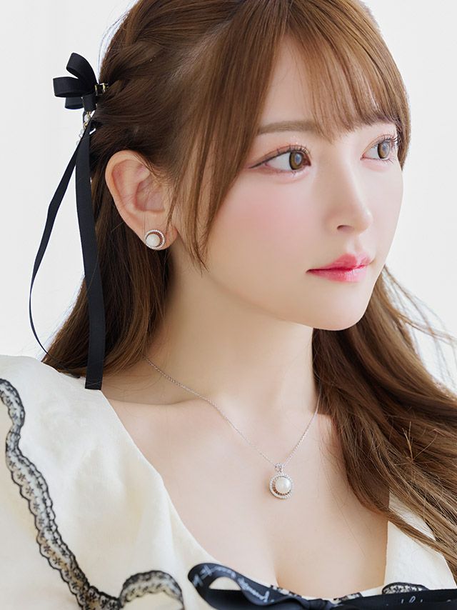上品な輝きが大人女子にぴったりなパールピアス♪