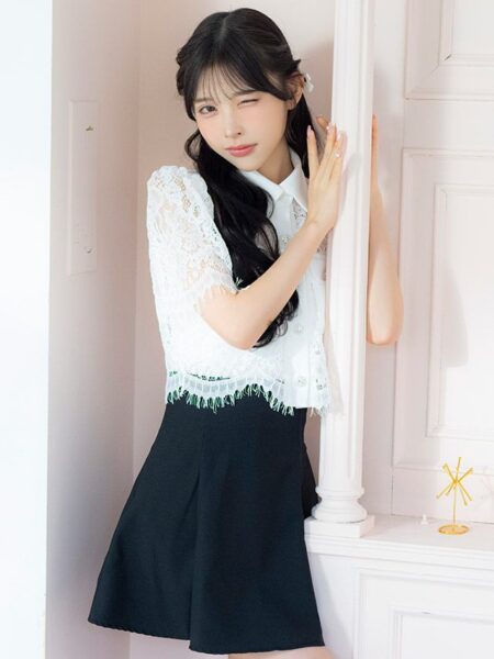 レースデザインで品のある女性に♡