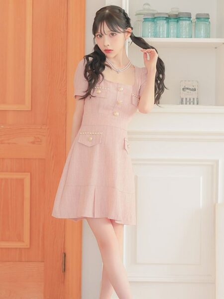 王道モテStyleが完成するフレアラインミニドレス♡