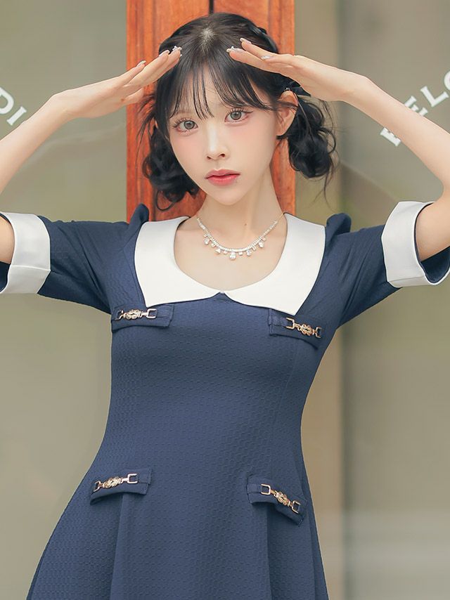 きちんと感も華やかさも両立する新作ワンピース♡