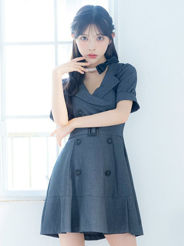 カジュアル感も可愛さも欲張れるドレス♡
