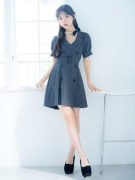 清楚でこなれた雰囲気が叶うシャツドレス♡
