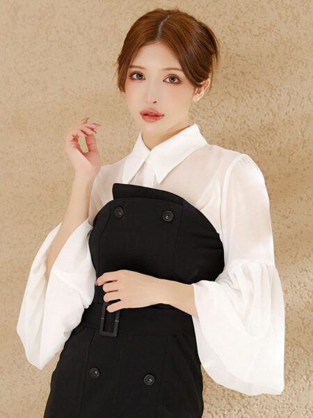 女っぽさも上品さも両方叶える最強ドレス♡