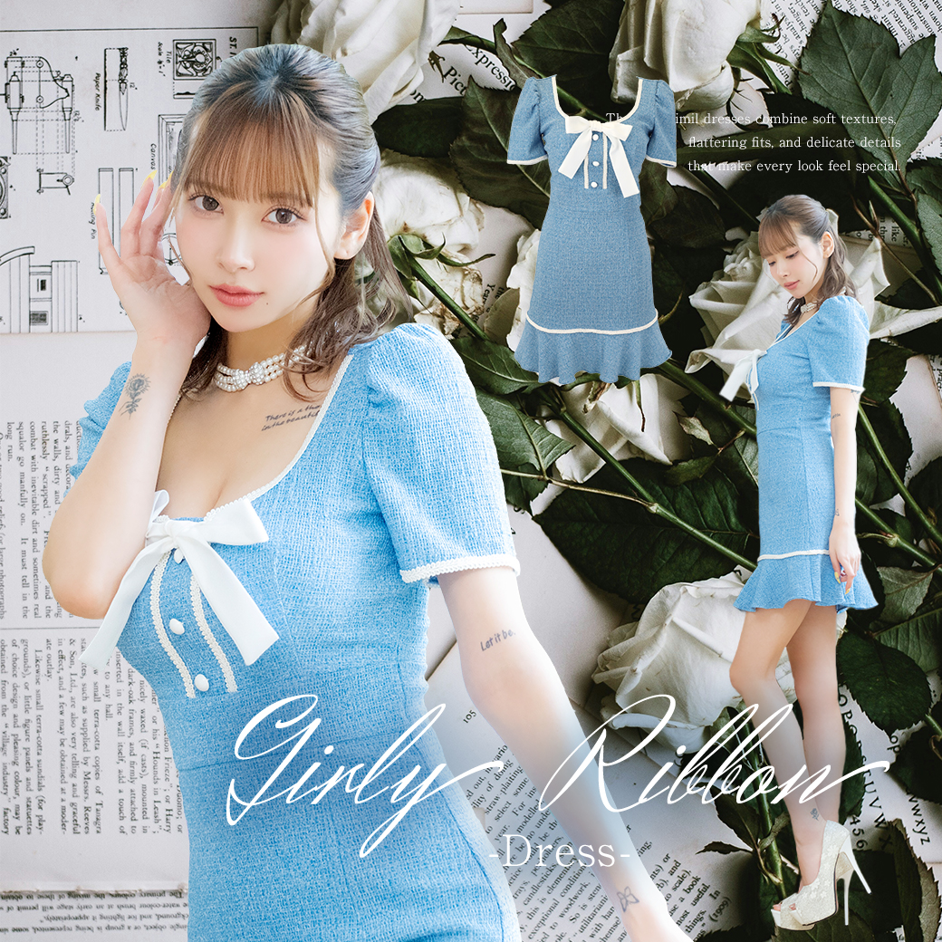 新作ドレスのブログGirly Ribbon Dress